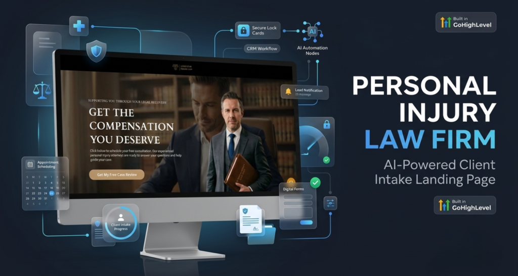 Lonestar Injury Law: Landing Page Design Case Study
